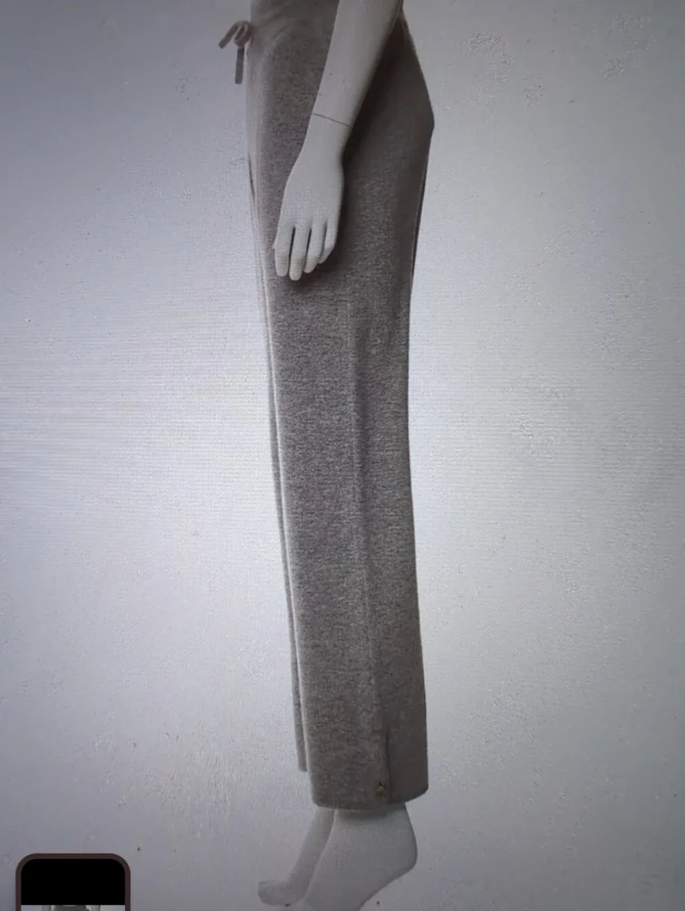 50% OFF CHANEL Vintage 2010 Chanel Grey  Cashmere Track Suit